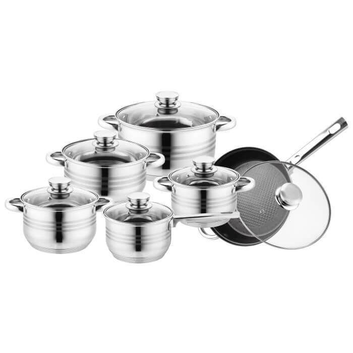 Batterie acier inoxydable induction